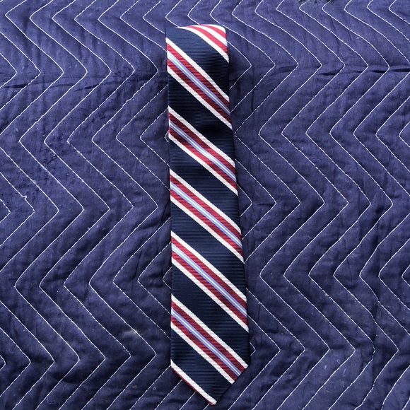 Joseph A. Bank Reserve Collection Chevron Stripe Tie - Long  Reserve Collection Stripe Tie